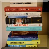 B14. Hardcover books. - $2; Paperback books. - $1